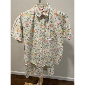 Lady Footlocker Womens Medium Blouse and Skirt Set Floral